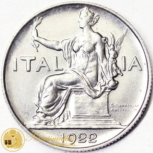 VITTORIO EMANUELE III Buono da 1 Lira 1922 Q.Fdc #P75