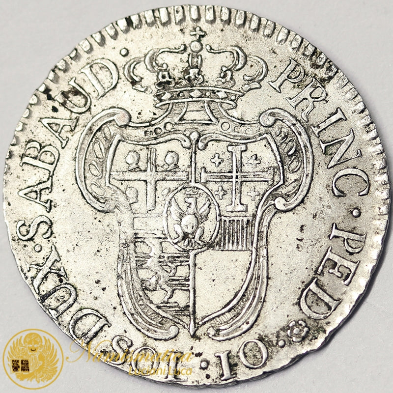 REGNO DI SARDEGNA 10 Soldi 1794 VITTORIO AMEDEO III SPL+ #3112