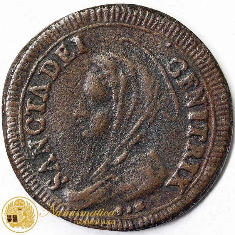 STATO PONTIFICIO 5 Baiocchi 1797 ANNO XXIII Roma PIO VI 1775-99 BB #4267