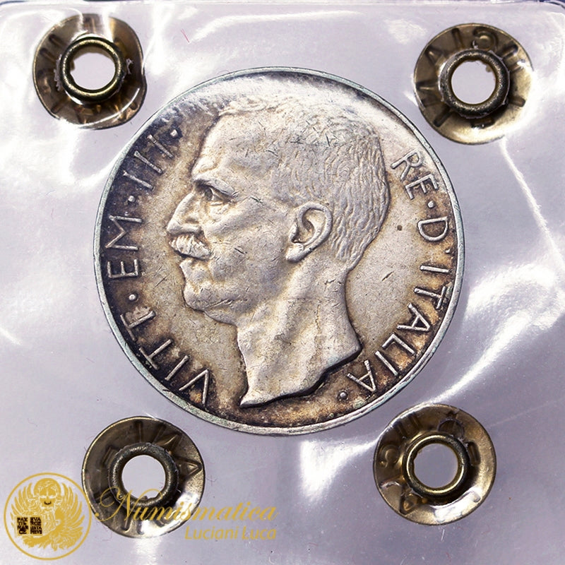 VITTORIO EMANUELE III 10 Lire 1926 BB RARA #PV136