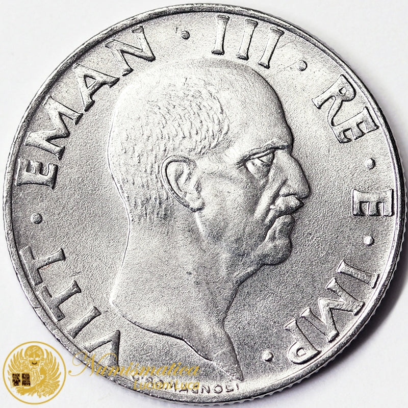 VITTORIO EMANUELE III 50 Centesimi 1943 Impero Q.Fdc #6409