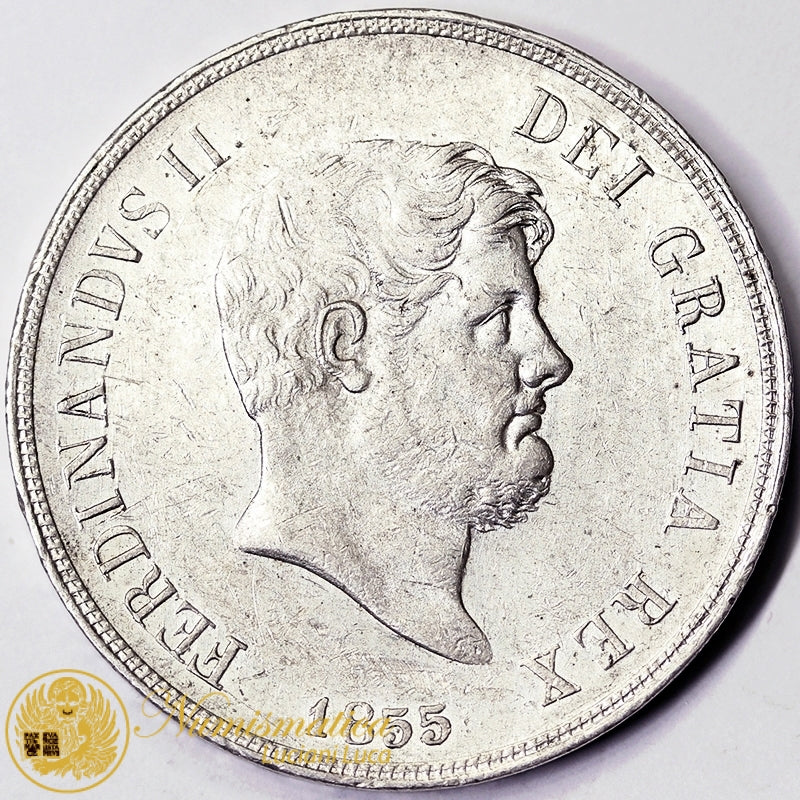 REGNO DUE SICILIE Ferdinando II 120 Grana 1855 Spl+#4475