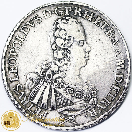 FIRENZE Pietro Leopoldo I D’Asburgo Lorena 1765-90 FRANCESCONE 1768 Ag RARA BB #4721