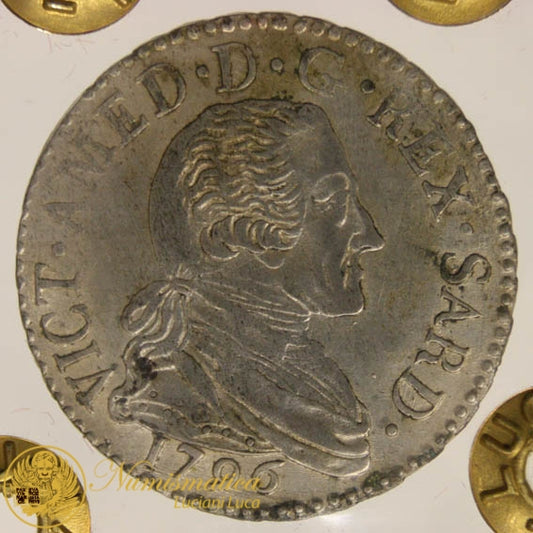 REGNO DI SARDEGNA 20 Soldi 1796 Vittorio Amedeo III 1773-96 più di Spl #PV218