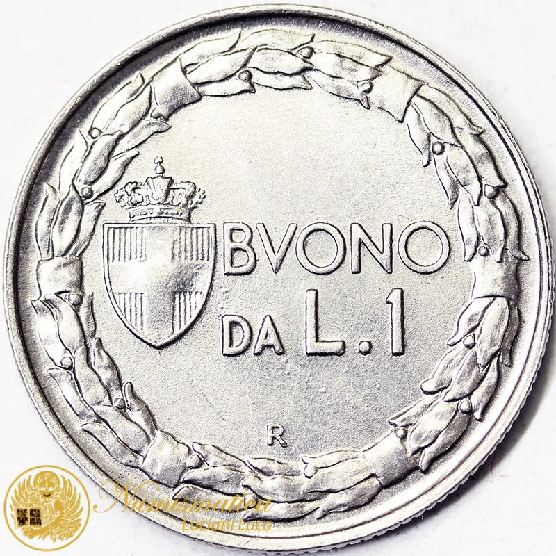 VITTORIO EMANUELE III Buono da 1 Lira 1922 Q.Fdc #P75