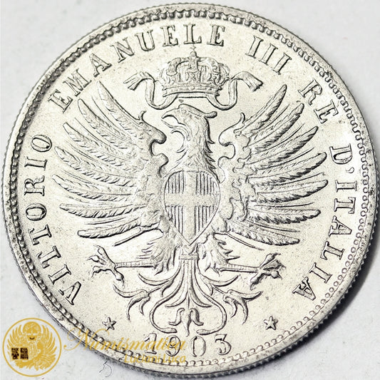 VITTORIO EMANUELE III 25 Centesimi 1903 Spl+ RARA #P83