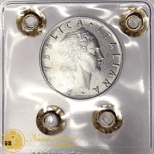 ITALIA 50 Lire 1955 Vulcano Fdc RARA in Fdc #PV34