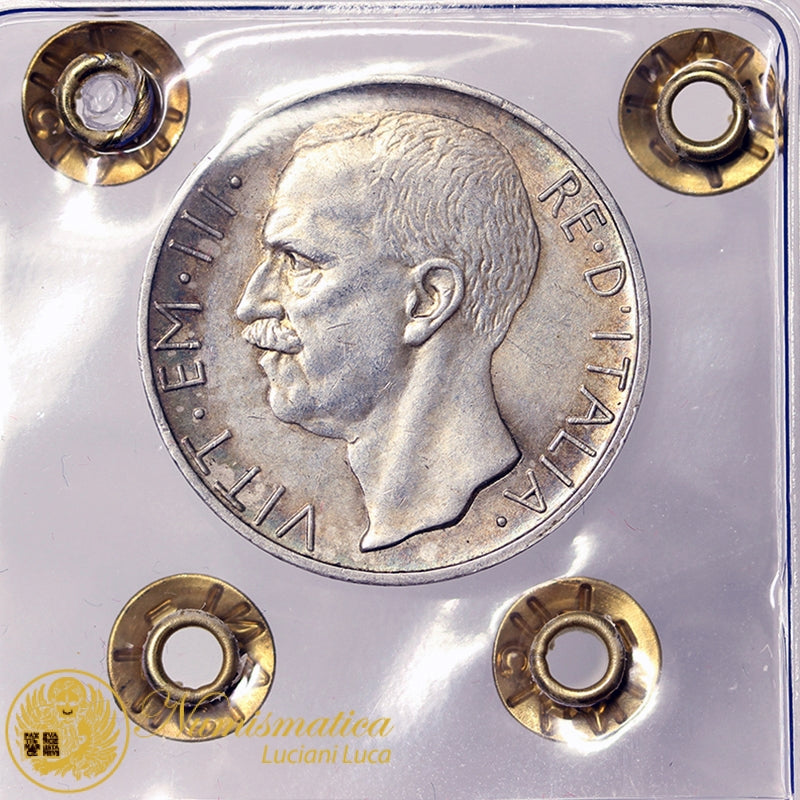 VITTORIO EMANUELE III 10 Lire 1930 Biga RARA Spl/Q.Fdc #P123