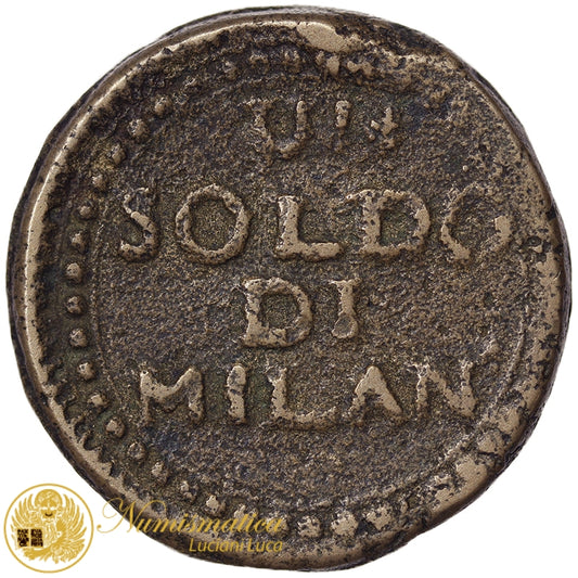 MANTOVA Assedio Austro-russo 1799 Soldo BB+ #PV126