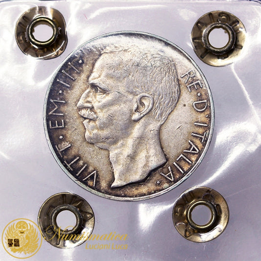 VITTORIO EMANUELE III 10 Lire 1926 BB RARA #PV136