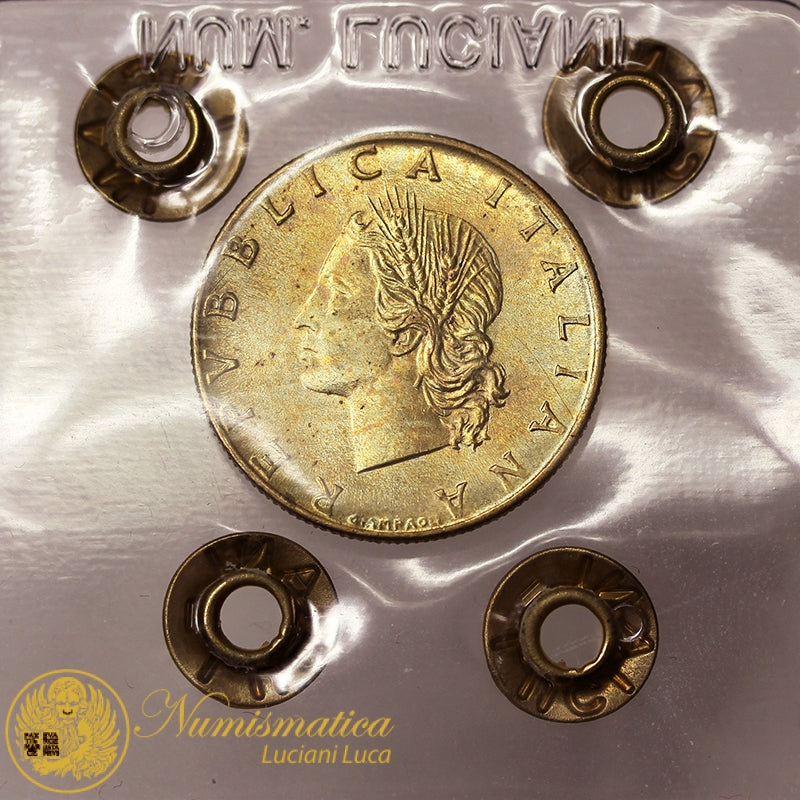 ITALIA 20 Lire 1958 Q.Fdc #PV38